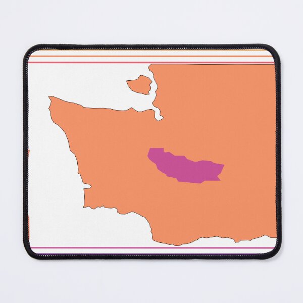 Item preview, Pierce County Washington Highlighted on State Map designed and sold by TheIconSmith.