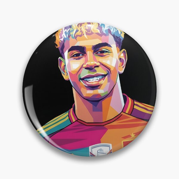 Item preview, Lamine Yamal pop art  designed and sold by Superkent.