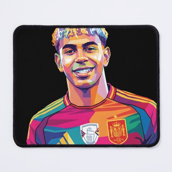 Item preview, Lamine Yamal pop art designed and sold by Superkent.