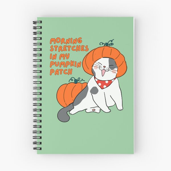Item preview, Morning stretches in my pumpkin patch designed and sold by BigfeetLittlepaws.
