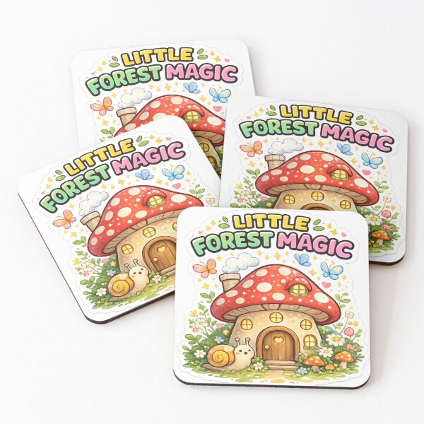 Item preview, Little Forest Magic Mushroom Sticker designed and sold by DadStickerStore.