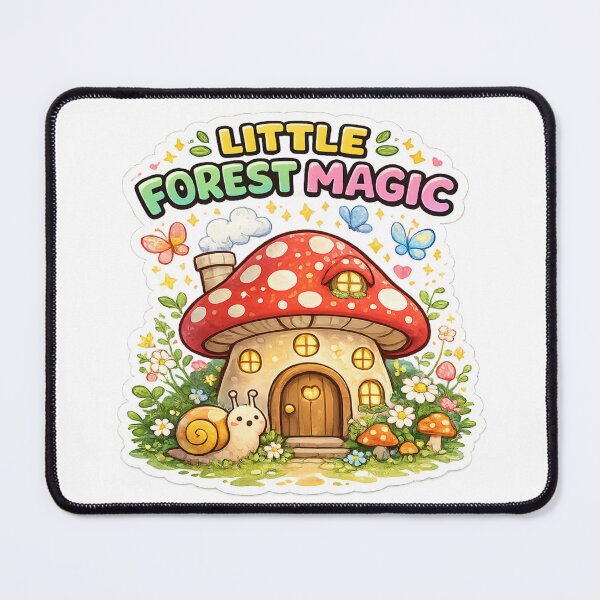 Item preview, Little Forest Magic Mushroom Sticker designed and sold by DadStickerStore.