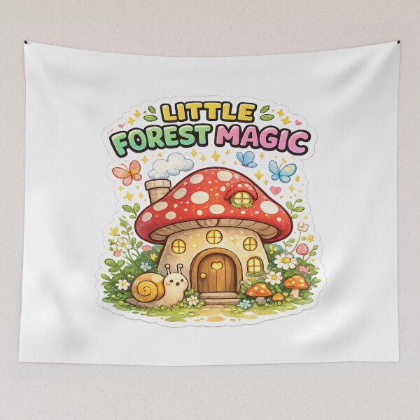Item preview, Little Forest Magic Mushroom Sticker designed and sold by DadStickerStore.