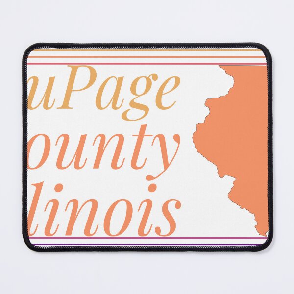 Item preview, Dupage County Illinois Highlighted on State Map designed and sold by TheIconSmith.