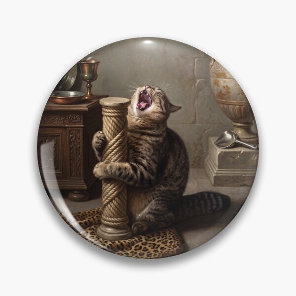 Item preview, Emotional Support Scratching Post designed and sold by Anatolii_Kys.