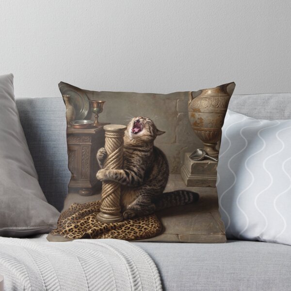 Item preview, Emotional Support Scratching Post designed and sold by Anatolii_Kys.