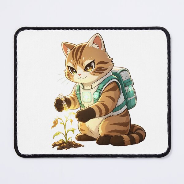 Item preview, The Forest Medic - Cute Felis Nigripes Healer Scout designed and sold by ABYSSLAB.