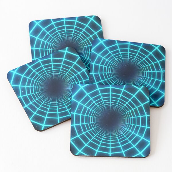 Item preview, Cyan Circular Wireframe Tunnel designed and sold by Electric Shock!! Design.