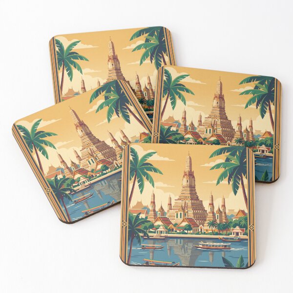 Item preview, Bangkok Thailand Vintage Travel designed and sold by Bomax121.