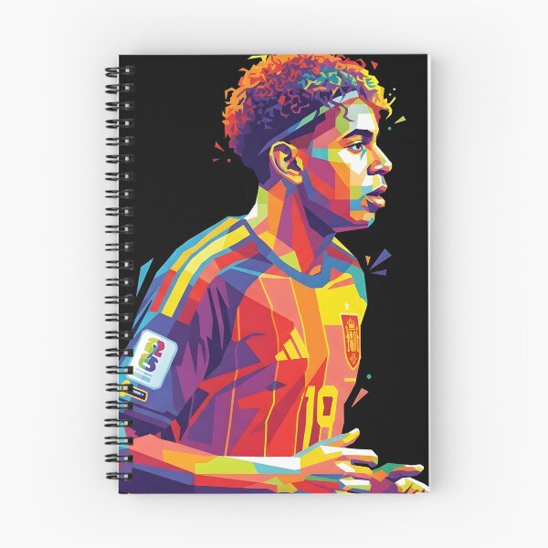 Item preview, Lamine Yamal pop art  designed and sold by Superkent.