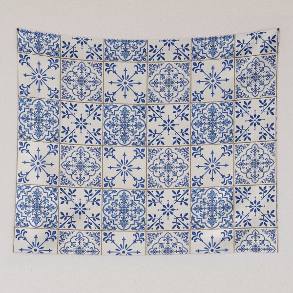 Item preview, Portuguese blue azulejo mosaic designed and sold by The Blue Window.