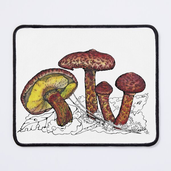 Item preview, Suillus Lateri Bolete Mushroom Illustration designed and sold by Anna Ratkevich.