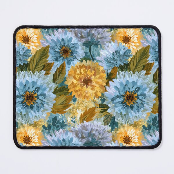 Item preview, Lush Dahlias Floral - Flower Garden Pattern - Christmas Gifts For Dad designed and sold by RoyalStarsPatts.