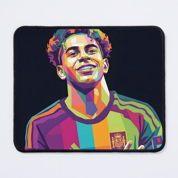 Item preview, Lamine Yamal pop art designed and sold by Superkent.