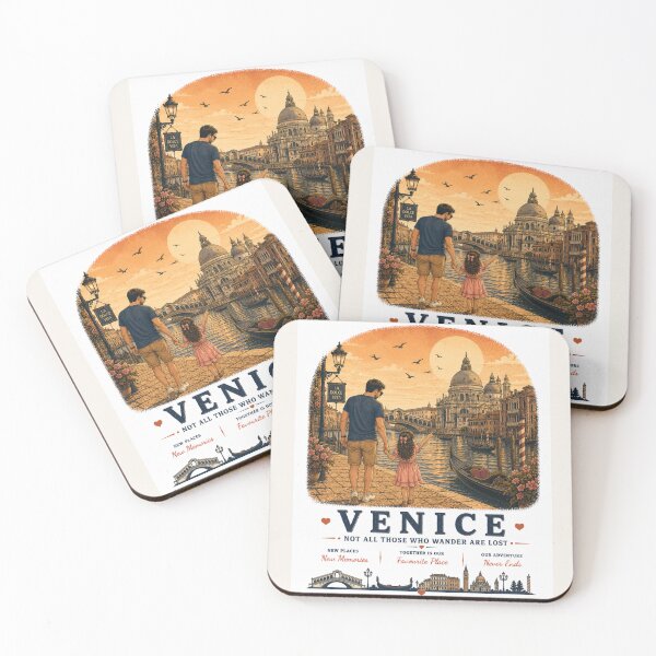 Artikelvorschau, Venice Father Daughter Duo Favourite Place Memories entworfen und verkauft von BagFactoryUK.