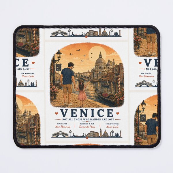 Item preview, Venice Father Daughter Duo Favourite Place Memories designed and sold by BagFactoryUK.