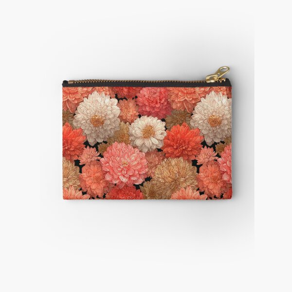 Item preview, Classic Dahlias Floral  - Flower Bouquet Pattern  - Christmas Gifts For Her designed and sold by RoyalStarsPatts.