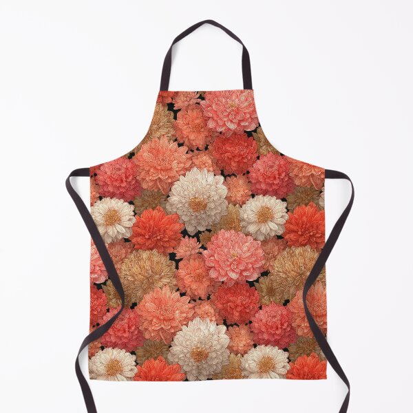 Item preview, Classic Dahlias Floral - Flower Bouquet Pattern - Christmas Gifts For Her designed and sold by RoyalStarsPatts.