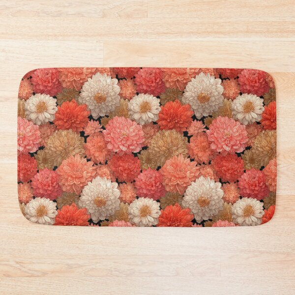 Item preview, Classic Dahlias Floral  - Flower Bouquet Pattern  - Christmas Gifts For Her designed and sold by RoyalStarsPatts.