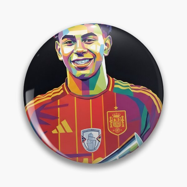 Item preview, Lamine Yamal pop art  designed and sold by Superkent.