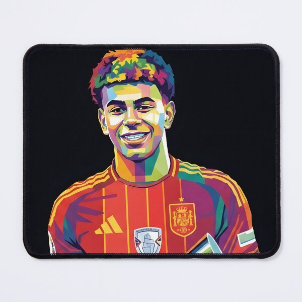 Item preview, Lamine Yamal pop art designed and sold by Superkent.