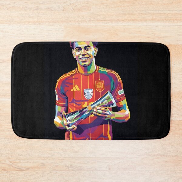 Item preview, Lamine Yamal pop art  designed and sold by Superkent.