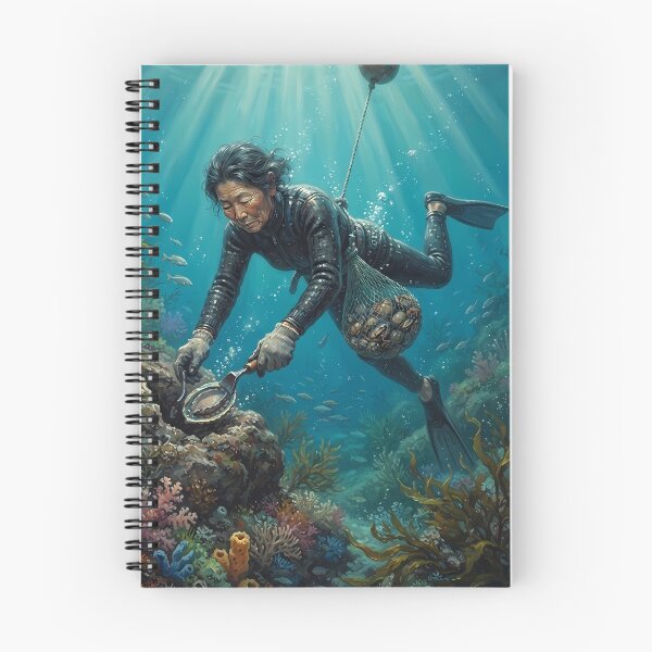 Item preview, Haenyeo: Depth of the Ocean - The Silent Harvest designed and sold by SOOstudio73.