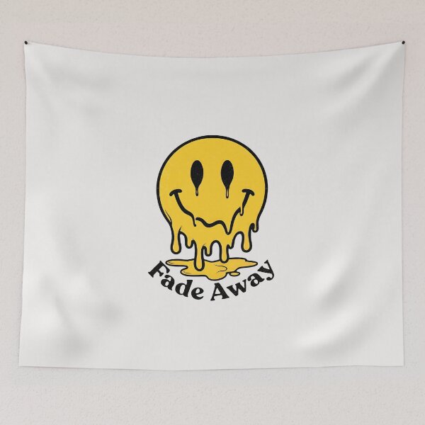 Item preview, Fade Away - Melting Smiley Face Retro Psychedelic Y2K designed and sold by Zazz Lee.