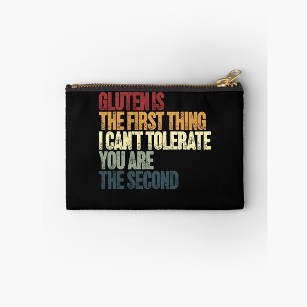Item preview, Gluten Is The First Thing I Can't Tolerate You Are The Second Celiac Disease Sarcastic Humor designed and sold by RetroMini2026.