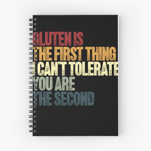 Item preview, Gluten Is The First Thing I Can't Tolerate You Are The Second Celiac Disease Sarcastic Humor designed and sold by RetroMini2026.
