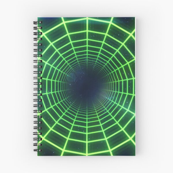 Item preview, Green Circular Wireframe Tunnel designed and sold by Electric Shock!! Design.
