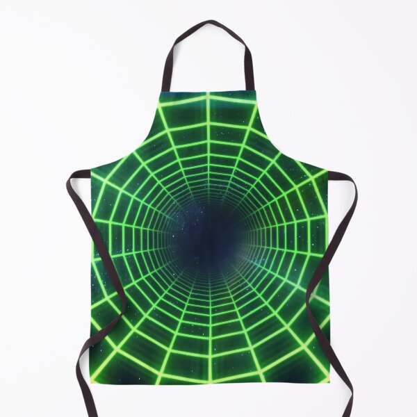 Item preview, Green Circular Wireframe Tunnel designed and sold by Electric Shock!! Design.
