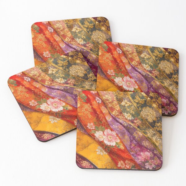 Item preview, Luxury Floral Brocade Oil Painting No.2 designed and sold by LuxePetal.