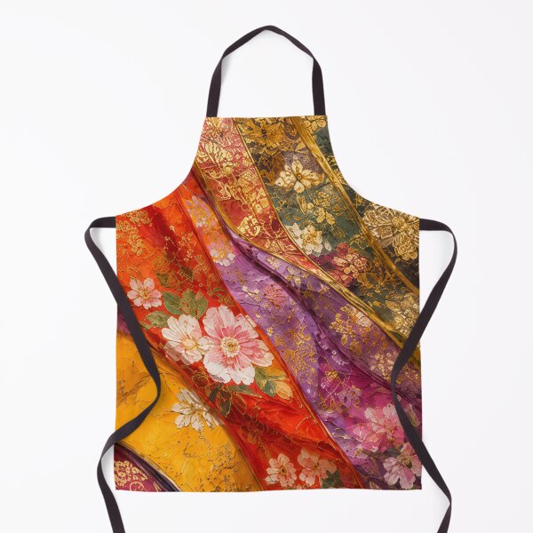 Item preview, Luxury Floral Brocade Oil Painting No.2 designed and sold by LuxePetal.
