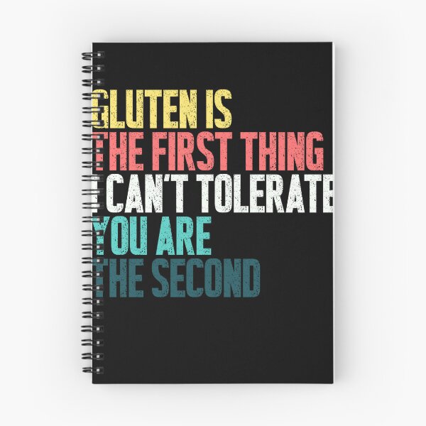 Item preview, Gluten Is The First Thing I Can't Tolerate You Are The Second Celiac Funny Sarcasm designed and sold by RetroMini2026.