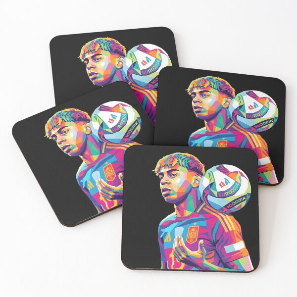 Item preview, Lamine Yamal pop art  designed and sold by Superkent.