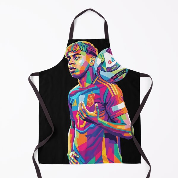 Item preview, Lamine Yamal pop art designed and sold by Superkent.