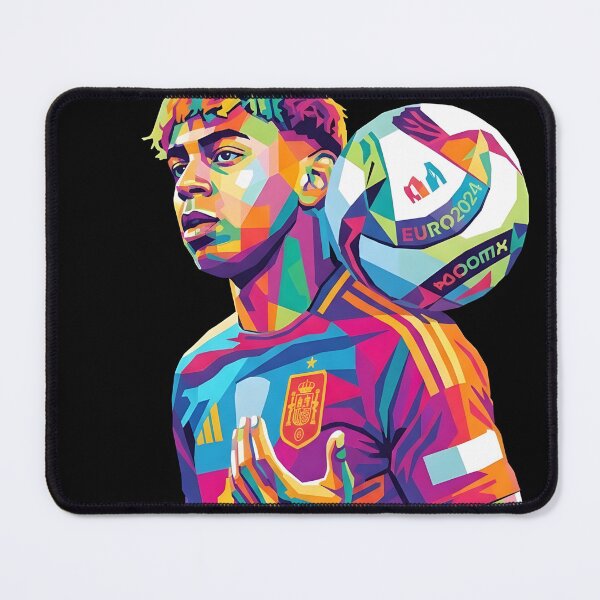 Item preview, Lamine Yamal pop art designed and sold by Superkent.
