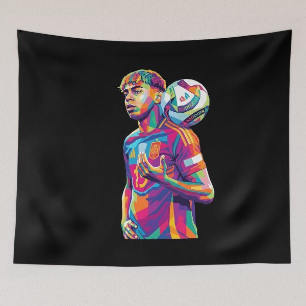 Item preview, Lamine Yamal pop art  designed and sold by Superkent.