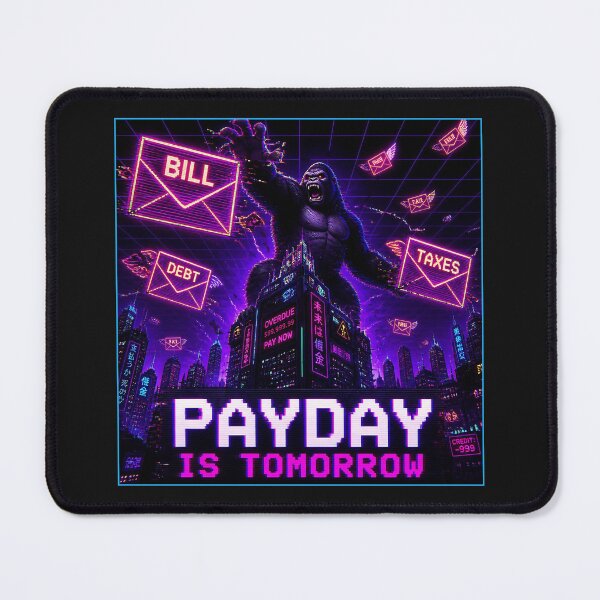 Item preview, Payday Is Tomorrow - Funny Financial Crisis Meme designed and sold by RareVisuals.