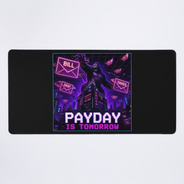 Item preview, Payday Is Tomorrow - Funny Financial Crisis Meme designed and sold by RareVisuals.