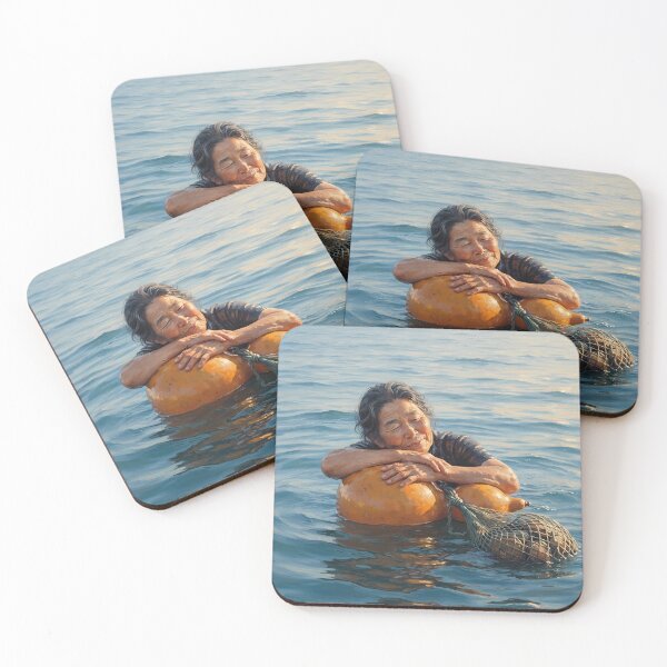 Item preview, Haenyeo: The Gentle Rest - Harmony with the Ocean designed and sold by SOOstudio73.