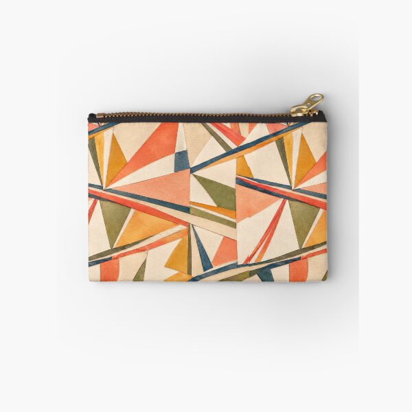 Item preview, Mid Century Modern Geometric Pattern | Colorful Abstract Triangle Seamless Design designed and sold by SWSandraWechner.