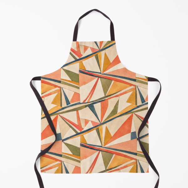 Item preview, Mid Century Modern Geometric Pattern | Colorful Abstract Triangle Seamless Design designed and sold by SWSandraWechner.