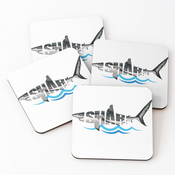 Item preview, Shark Typography Design — Bold SHARK Graphic designed and sold by EcilStudio.