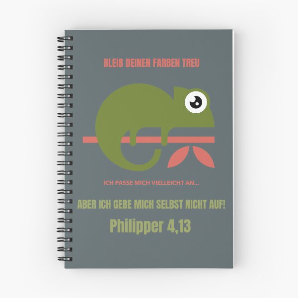 Artikelvorschau, Chamäleon | Philipper 4,13 | Christliches Design   entworfen und verkauft von kjson1.