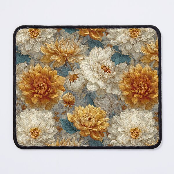 Item preview, Exotic Dahlias Texture - Flower Bouquet Pattern - Christmas Gifts For Husband designed and sold by RoyalStarsPatts.