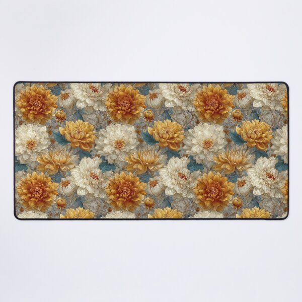 Item preview, Exotic Dahlias Texture - Flower Bouquet Pattern - Christmas Gifts For Husband designed and sold by RoyalStarsPatts.
