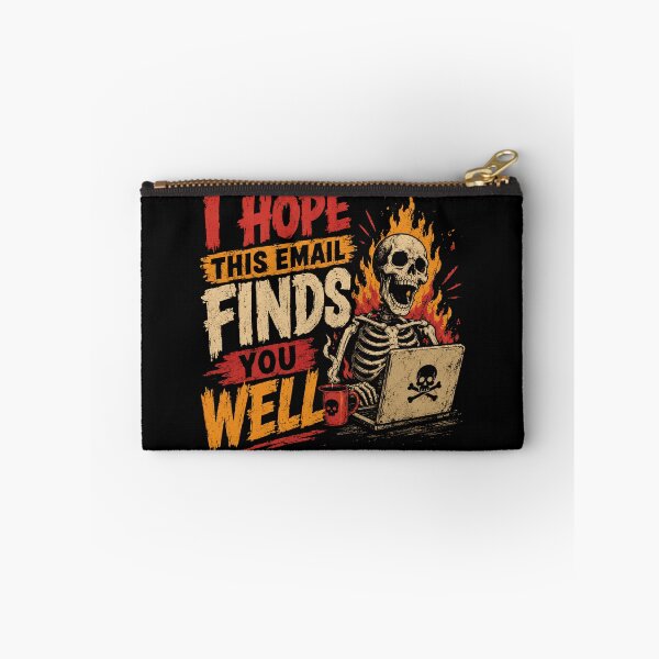 Item preview, I Hope This Email Finds You Well Office Work Humor Email Stress Burnout Professional designed and sold by RetroMini2026.