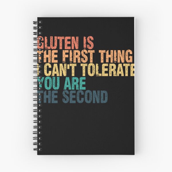 Item preview, Gluten Is The First Thing I Can't Tolerate You Are The Second Funny Gluten Free Celiac Diet Humor designed and sold by RetroMini2026.